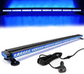 Blue 38" 78 LED Strobe Light Bar with Magnetic Base U6270