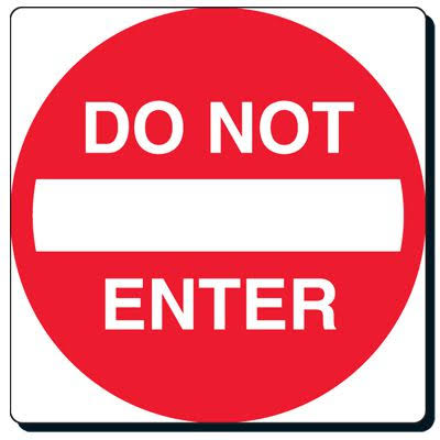 30x22 Aluminum Traffic Control Sign C509