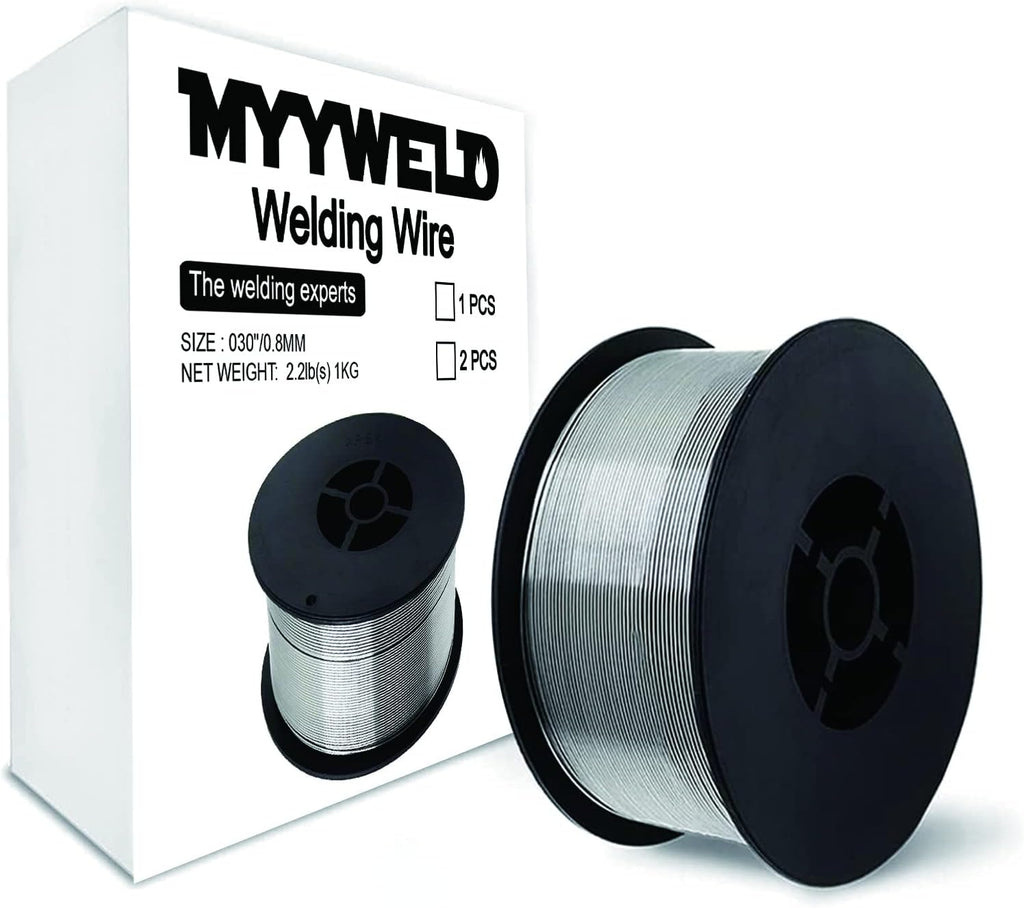 Flux Core Welding Wire .030 Mild Steel 4-Pound Spool Pack of 2 R6083