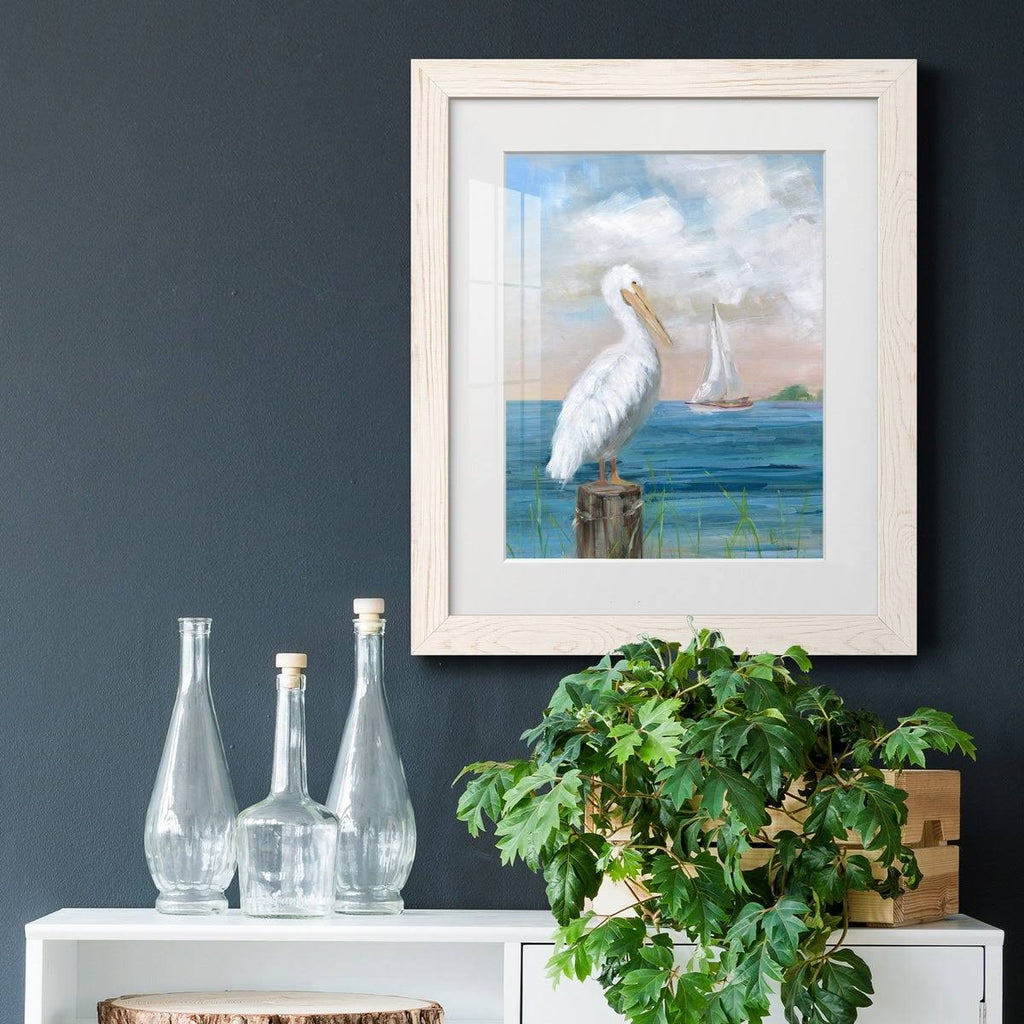 Framed Print 17X20 White E84152