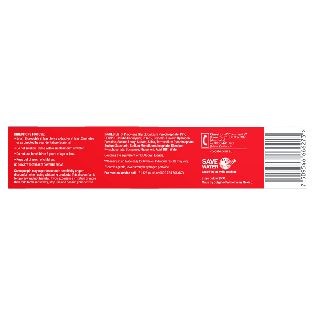 Optic White High Impact Toothpaste 125g G460210