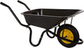 Black Framed Plastic Garden Wheelbarrow Utility Dump Cart E417
