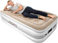 Twin Size Air Mattress with Built-in Pump, 18-inch Inflatable Bed, Pack of 2 L78969
