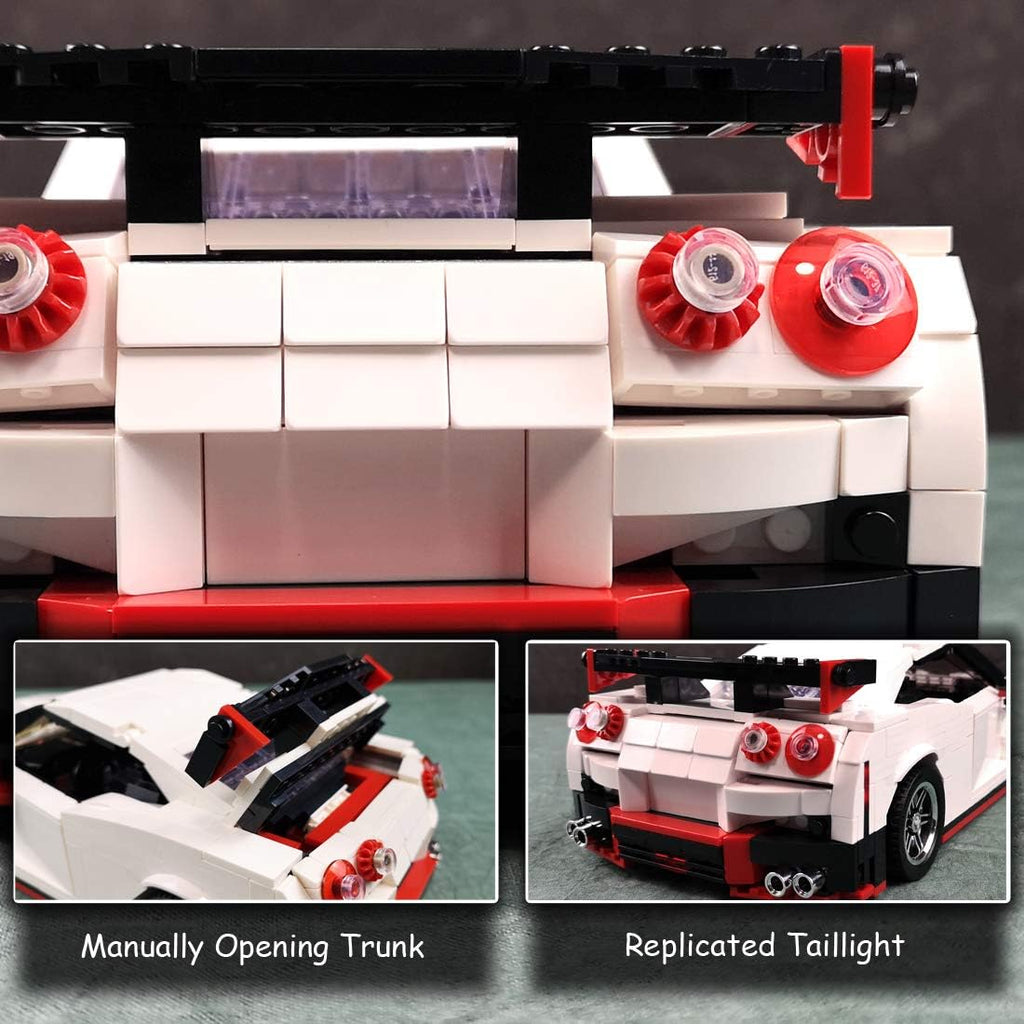 1:14 Scale MOC Building Blocks Race Car Model (1024 Pcs) Pack of 2 O197