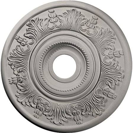 Vienna Ceiling Medallion, Hand-Painted Pearl White A501