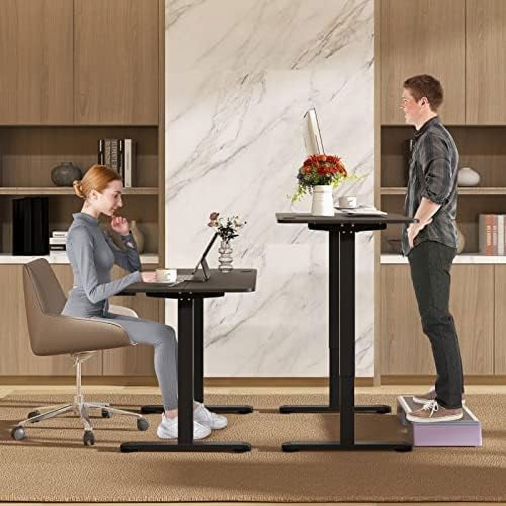 Height Adjustable Electric Standing Desk with Splice Board J588493
