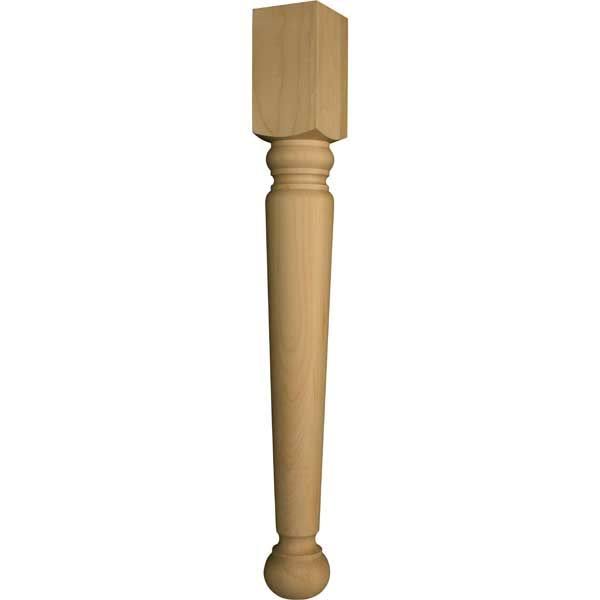 Walnut Country Table Leg P74761