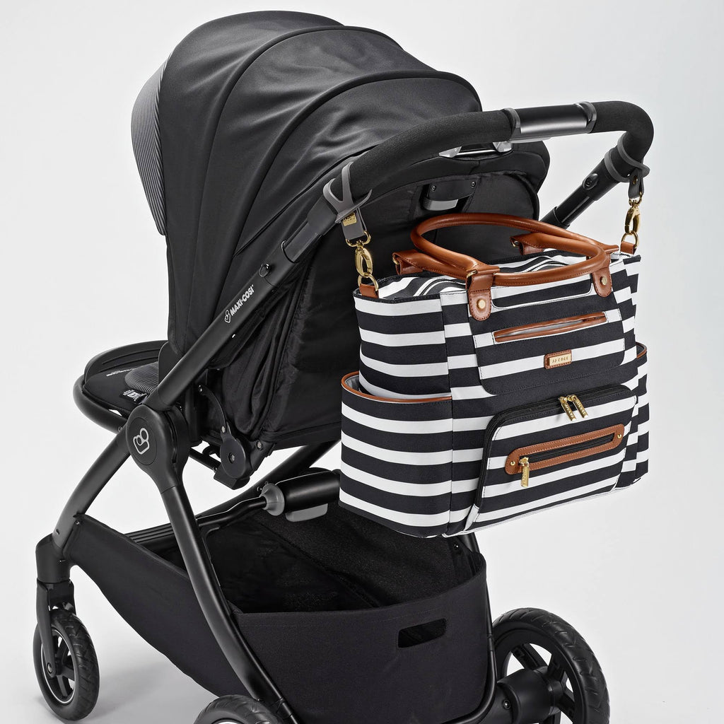 Black & White Stripe Caprice T766