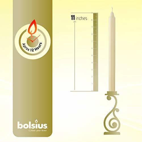 Ivory Table Candle 12 inch N972