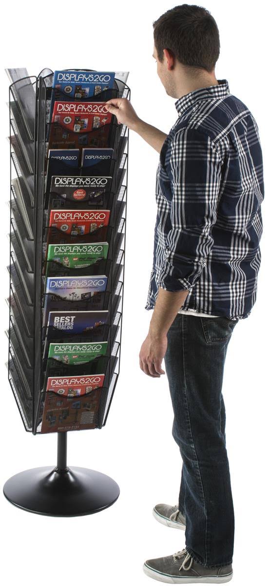 Revolving Mesh Brochure Stand P171539