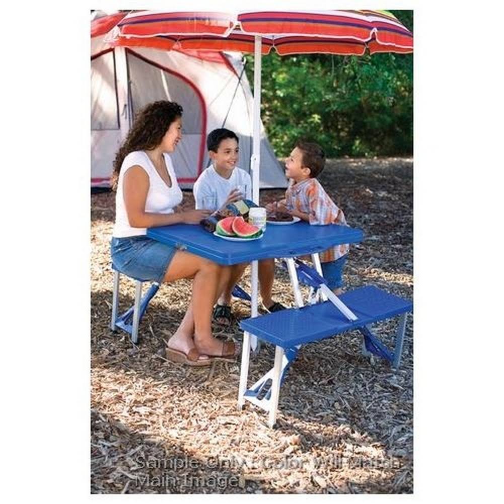 Red Folding Picnic Table B333519