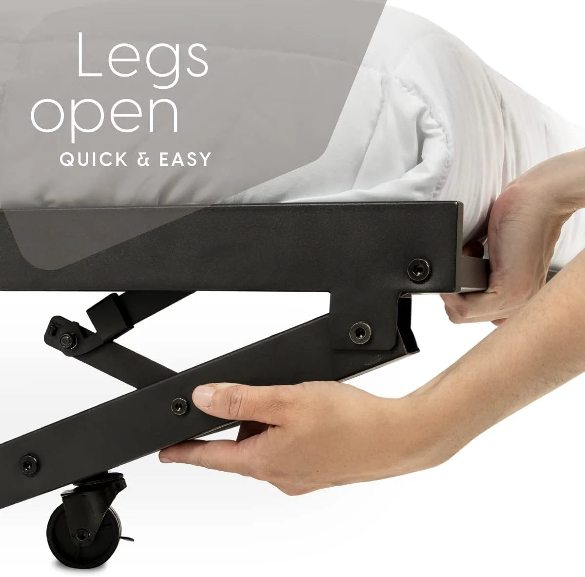 Black Metal Twin Daybed with Trundle D101905