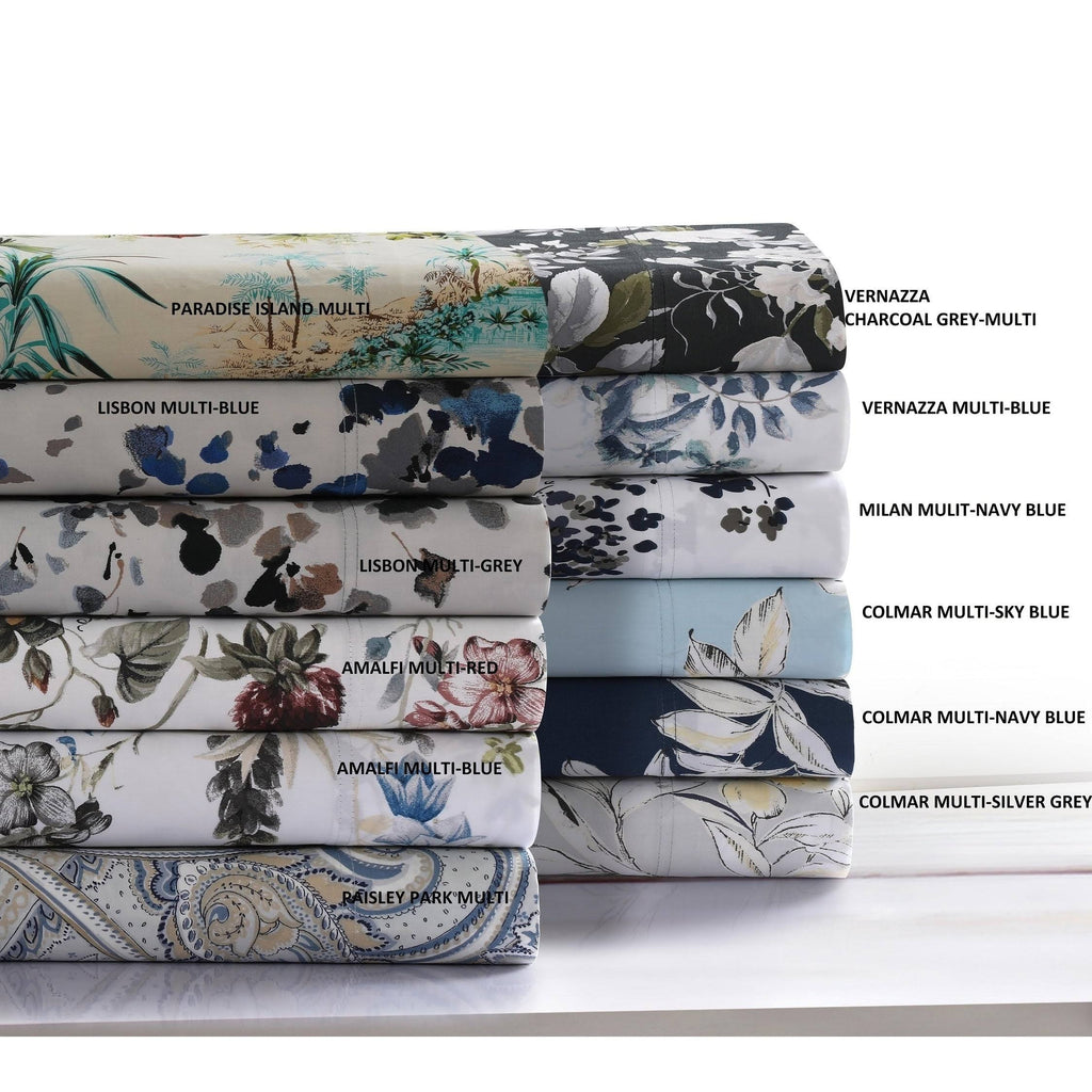 Full Blue Extra Deep Pocket Sheet Set L9881