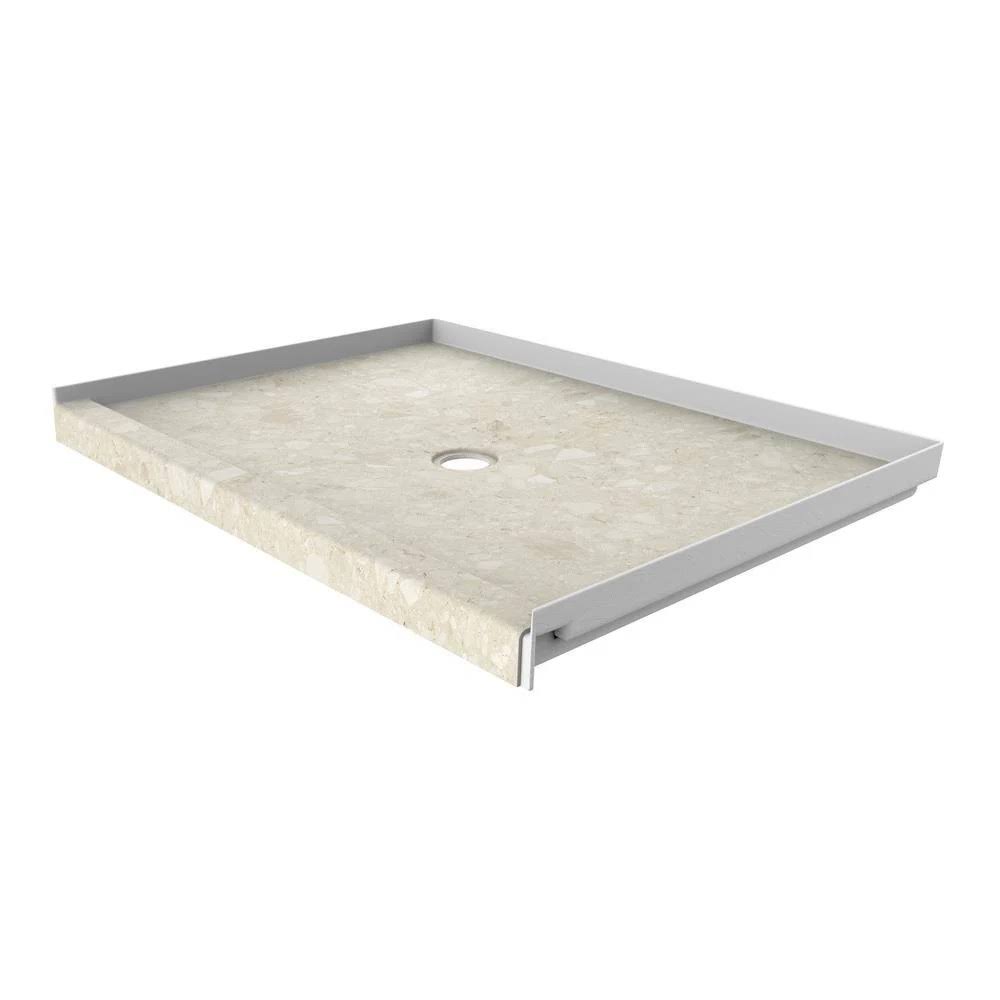 48x22 W x 34x22 D Single Threshold Shower Base S81584