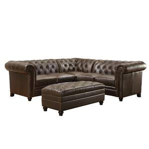 Brown Ottoman E29276