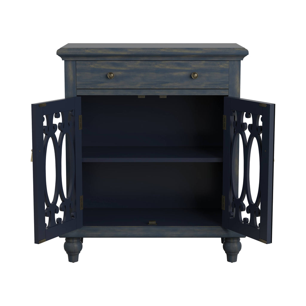 Blue Accent Cabinet Y969972
