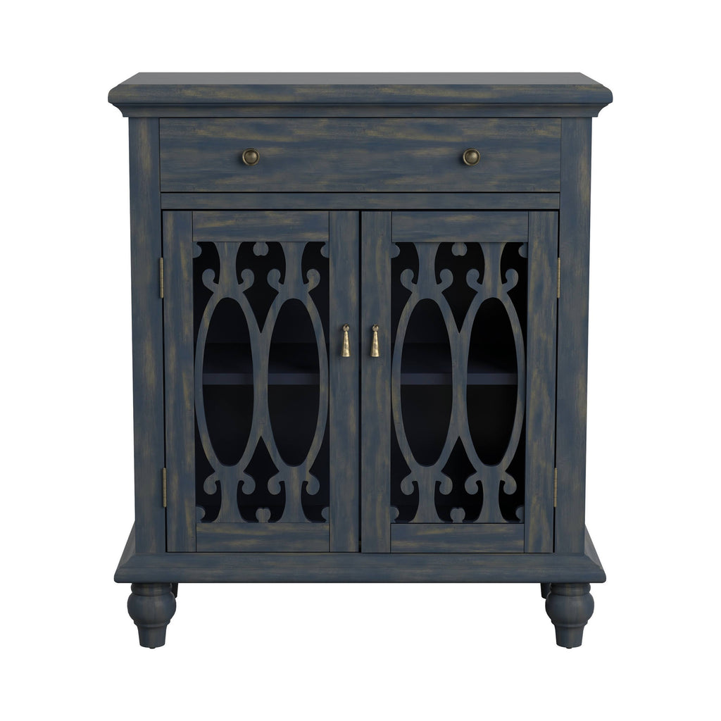 Blue Accent Cabinet Y969972