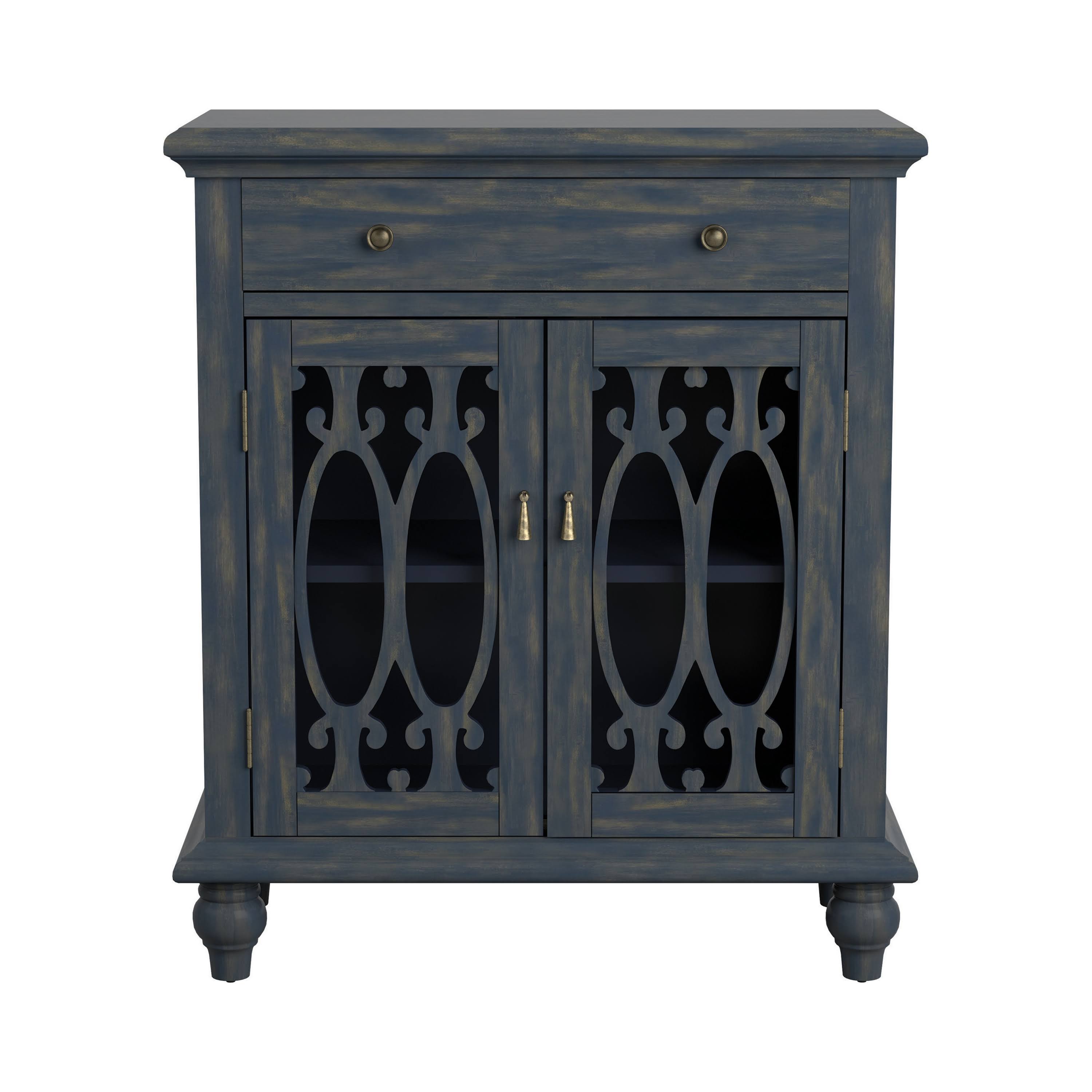 Blue Accent Cabinet Y969972