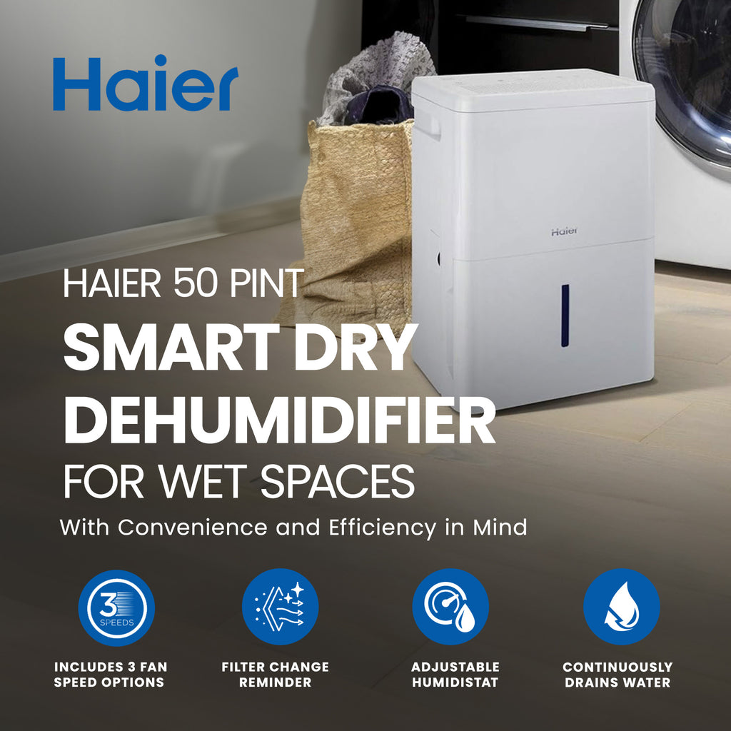 50 Pint Smart Dehumidifier Q567