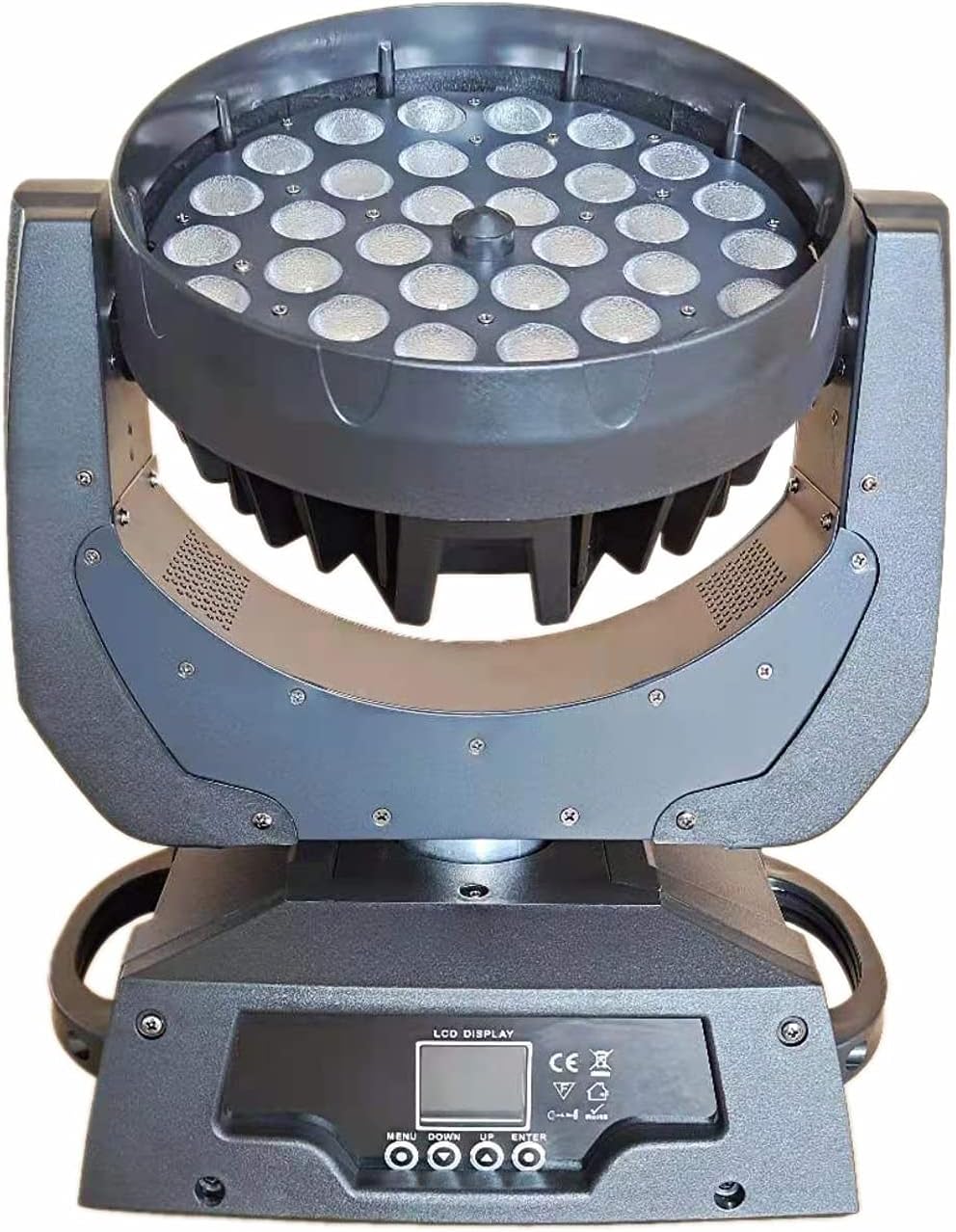 36x18W RGBWAUV 6 in 1 LED Zoom Moving Head Stage Wash Light B589495