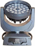 36x18W RGBWAUV 6 in 1 LED Zoom Moving Head Stage Wash Light B589495
