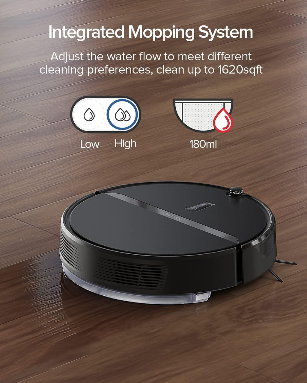 Robot Vacuum and Mop Combo with 2000 Pa Suction N81398