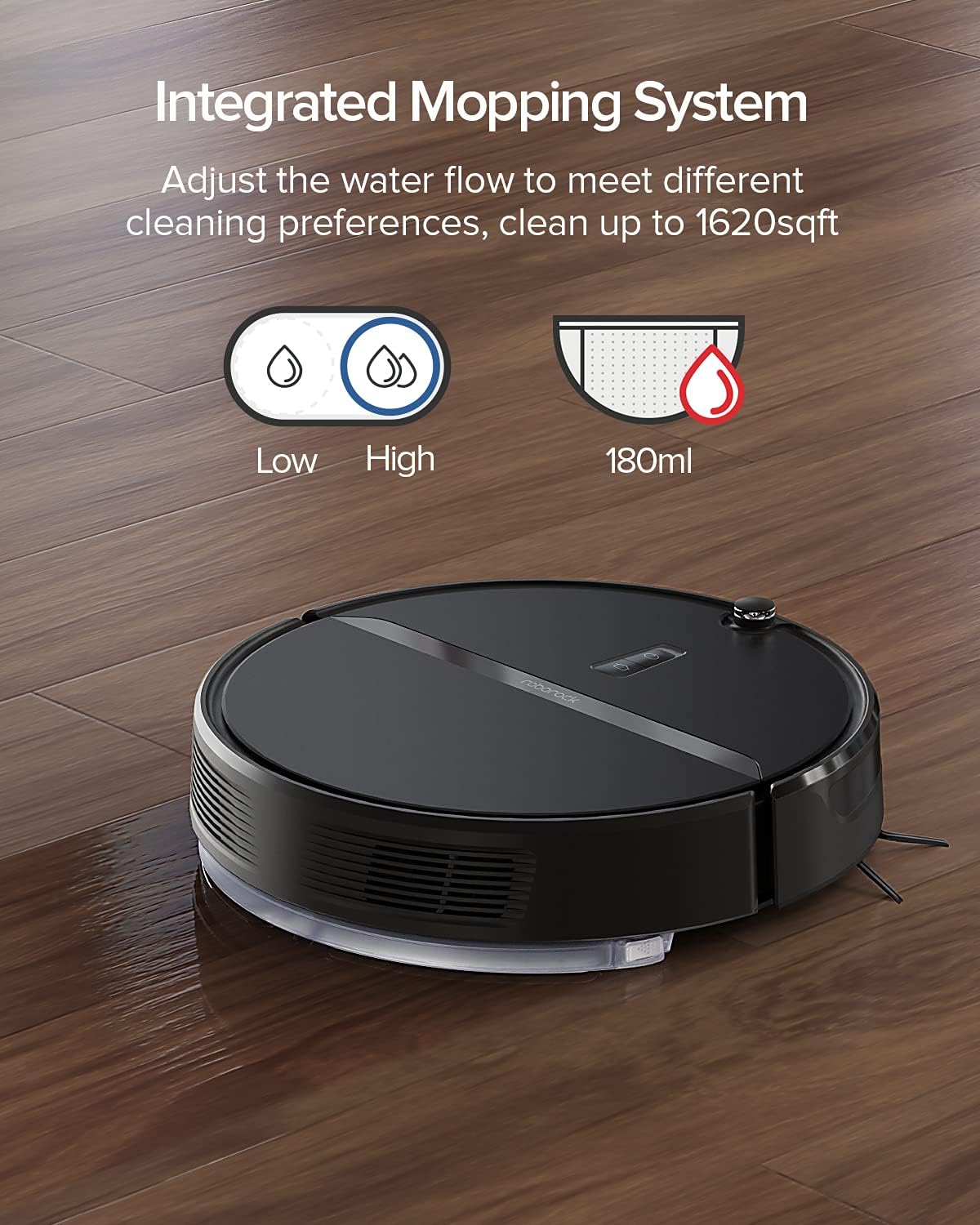 Robot Vacuum and Mop Combo with 2000 Pa Suction N81398