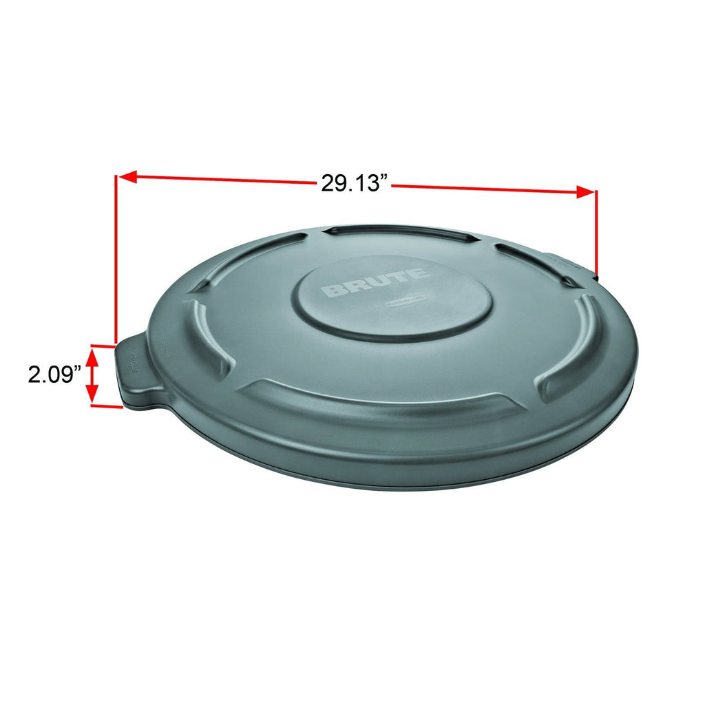 44 Gallon Black Trash Can X41865