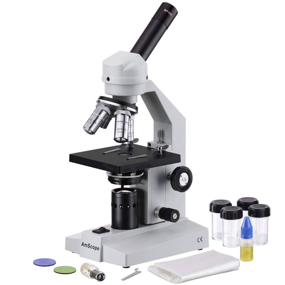 40x -1000x Magnification Compound Microscope Q3795