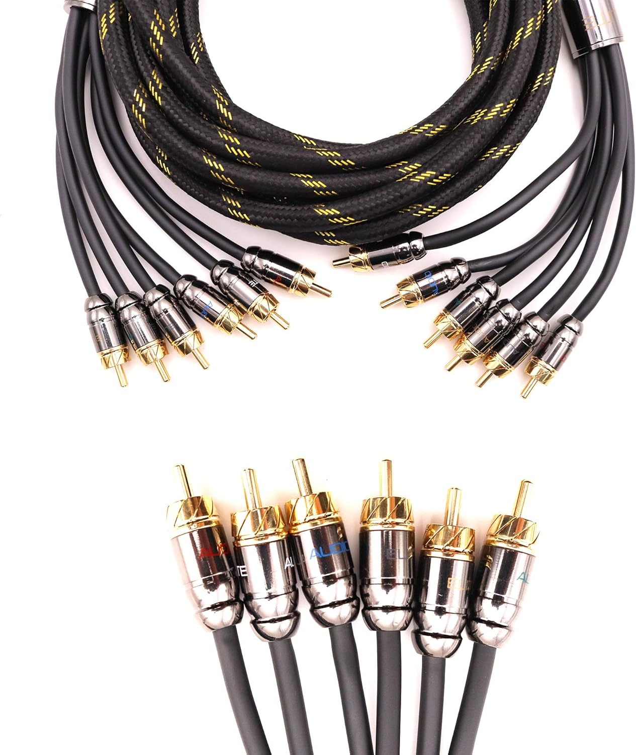 12 ft 2 Channel RCA Audio Interconnect Cable M1409