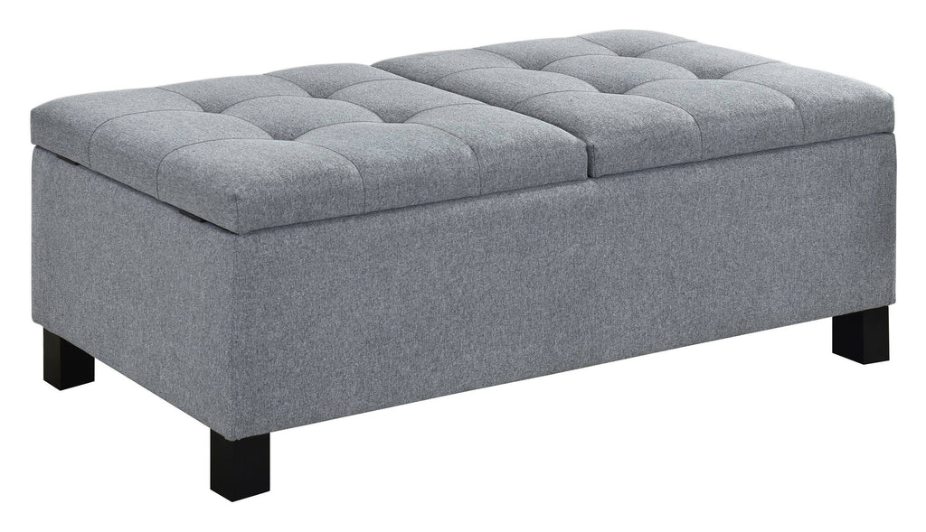 Grey Storage Bench F686