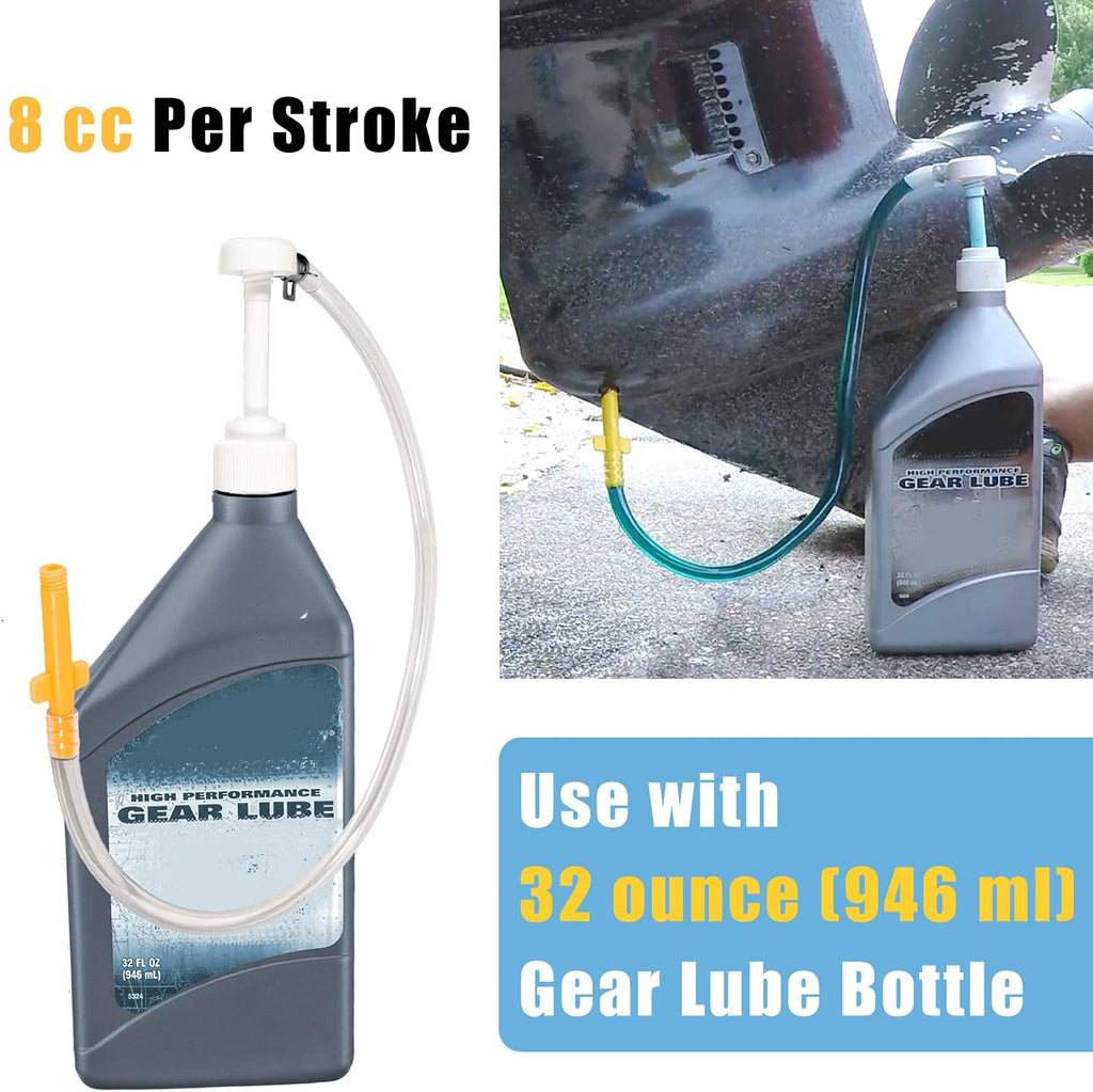 Gear Lube Pump for Standard Quart Bottles D13616