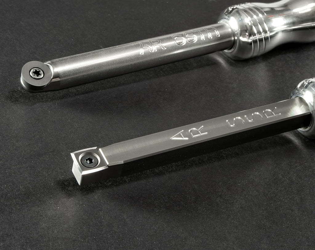 2 Tool Set Carbide Woodturning Tools with 8" Handles C2441