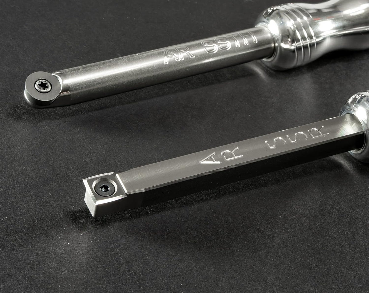 2 Tool Set Carbide Woodturning Tools with 8" Handles C2441
