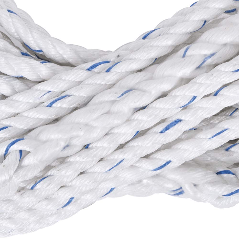 Galvanized Steel Snap Hook Safety Lifeline Rope Grab, 150 ft Vertical Cable T4101