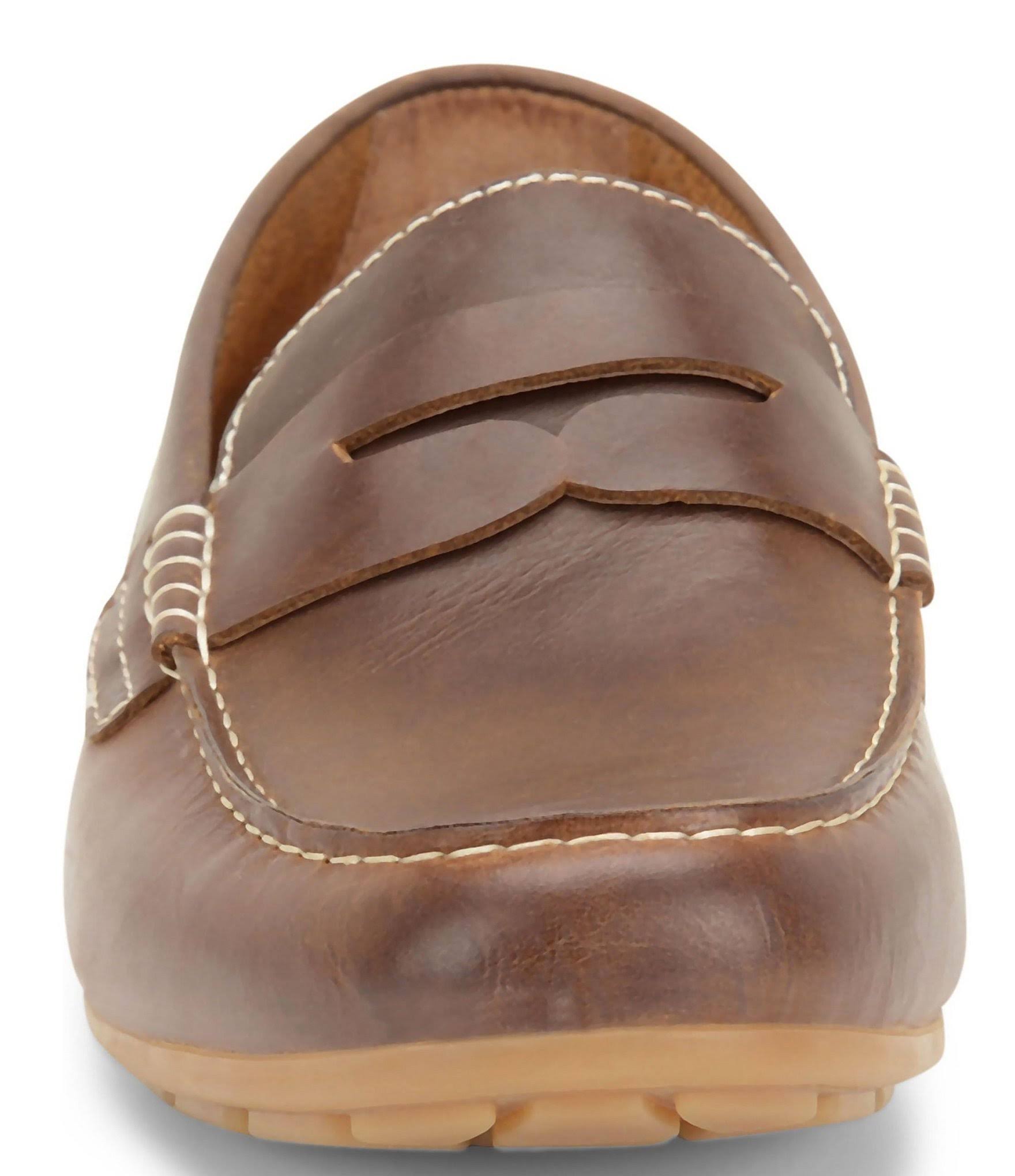 Dark Tan Men&s Shoes Q920