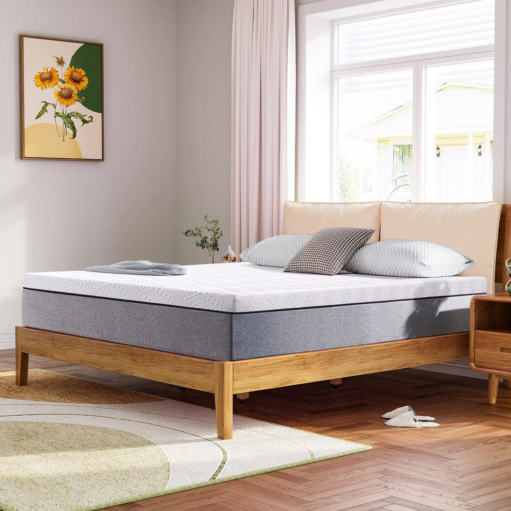 14 inch Gel Memory Foam Mattress in a Box F1016