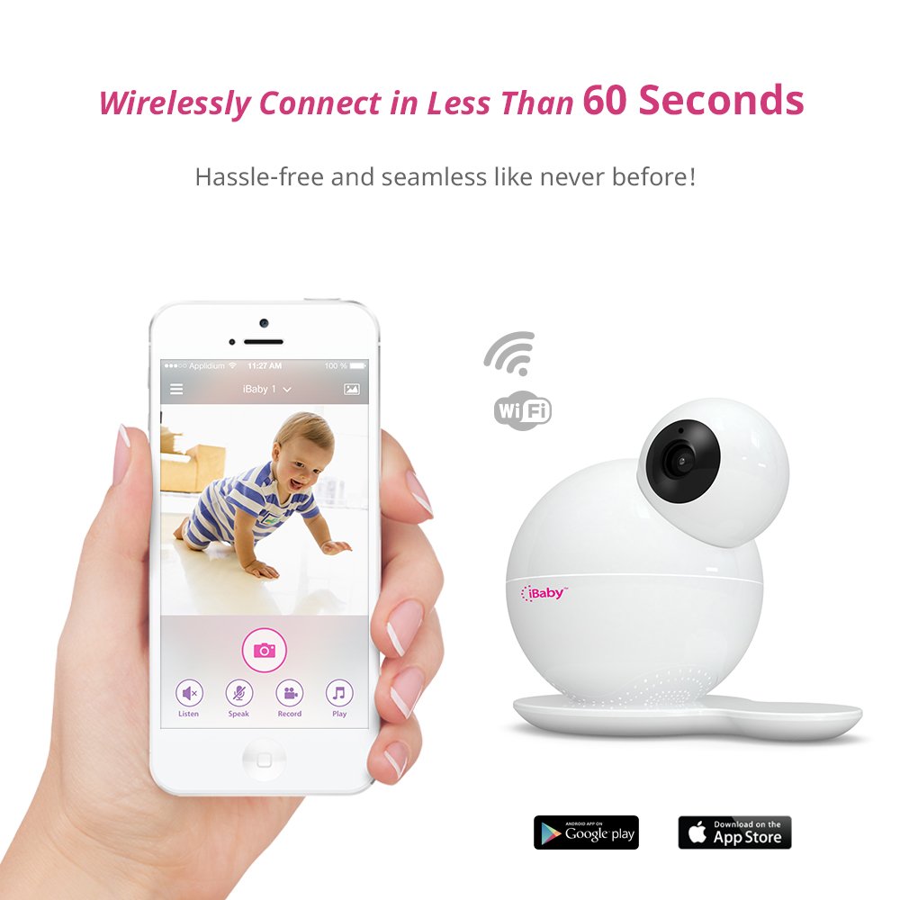 Wi-Fi Wireless Digital Baby Video Camera with Night Vision Q16875