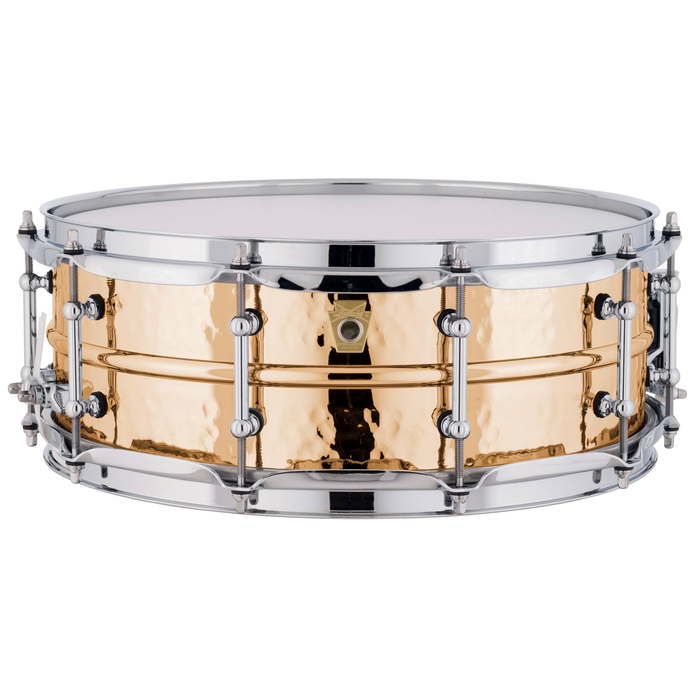 Hammered Bronze Snare with Tube Lugs V410707