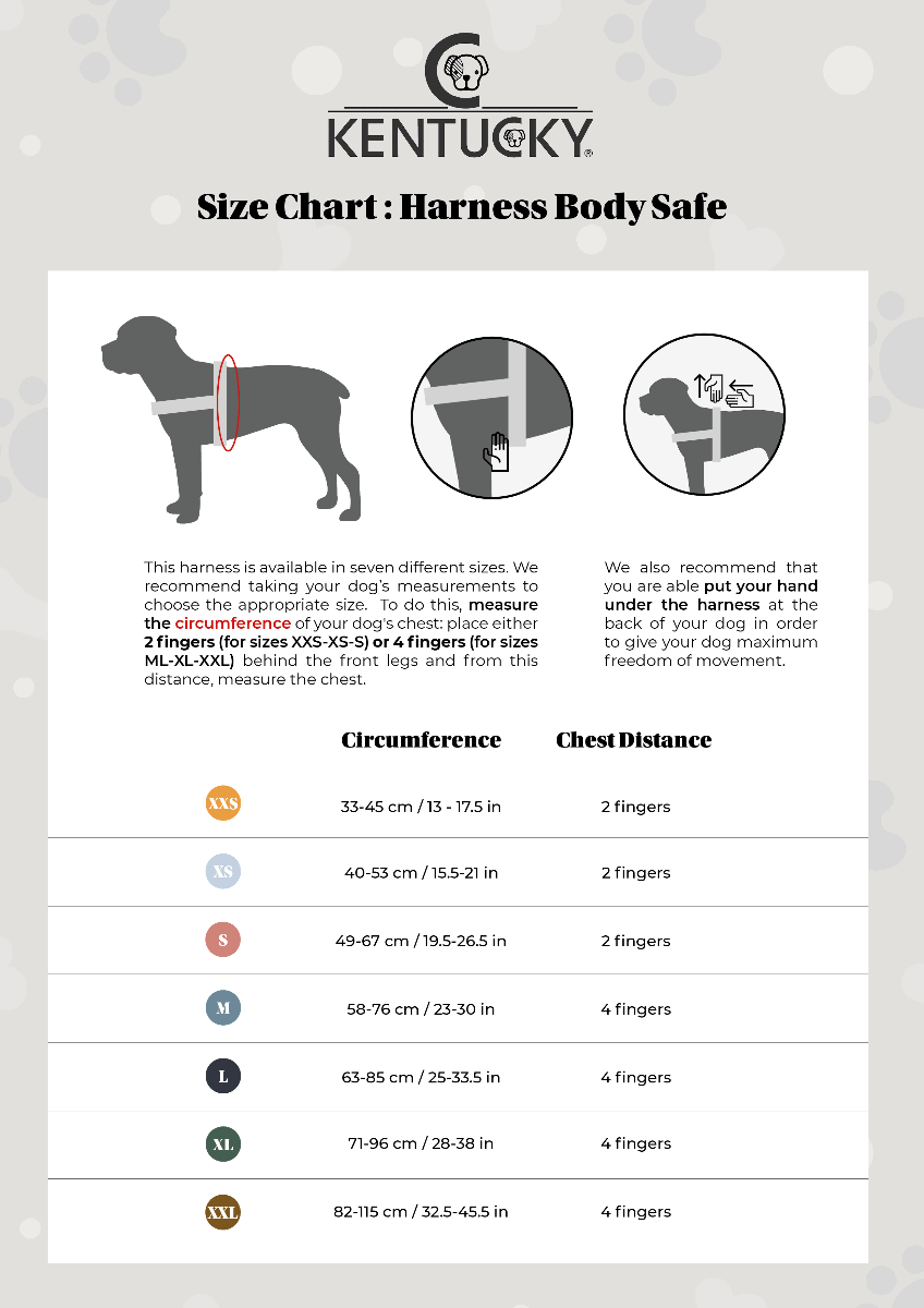 Wool Dog Harness B778