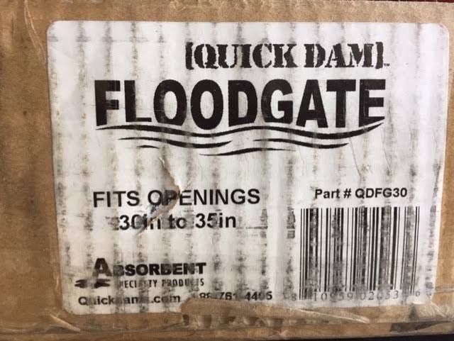 Flood Gate Fits 30 inch-35 inch F2553