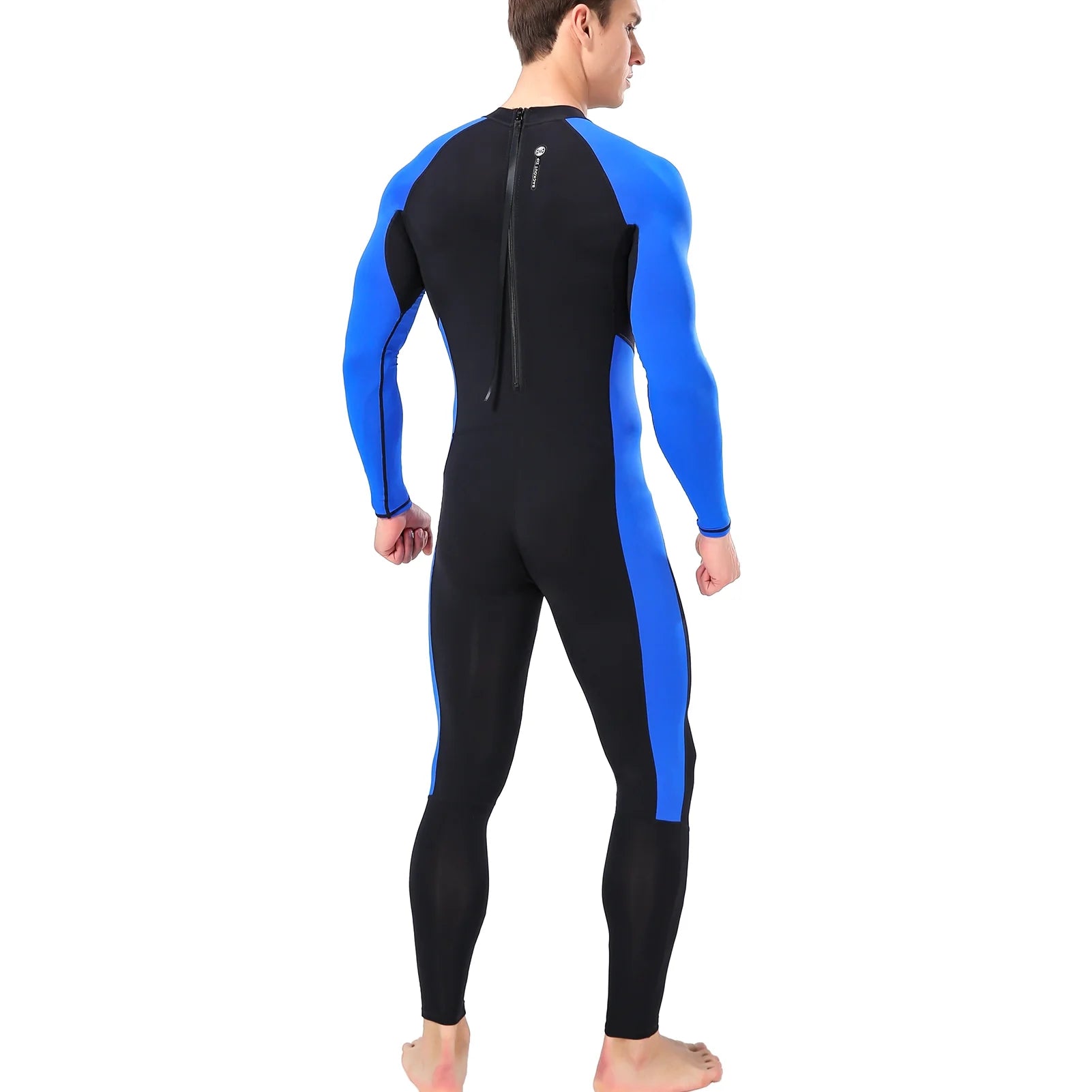 Quick Dry One Piece Long Sleeves Back Zipper Wetsuit I72165