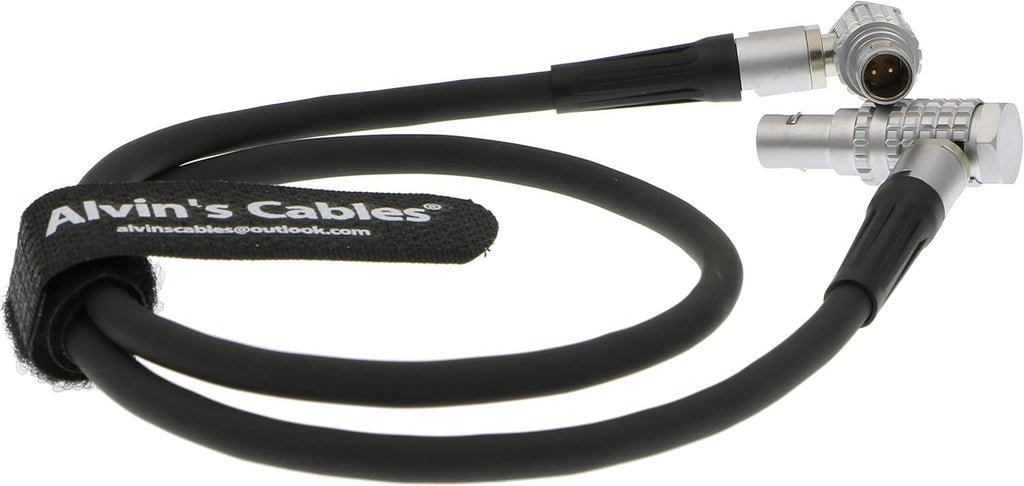 2 Pin Male Right Angle to 2 Pin Camera Power Cable Pack of 2 F695