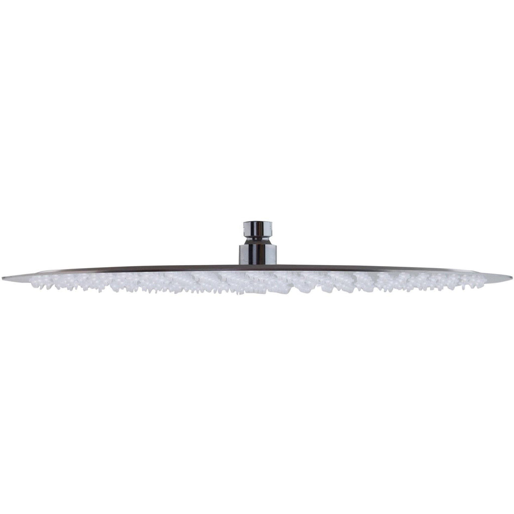 Solid Polished Stainless Steel Round Rain Shower Head H2466