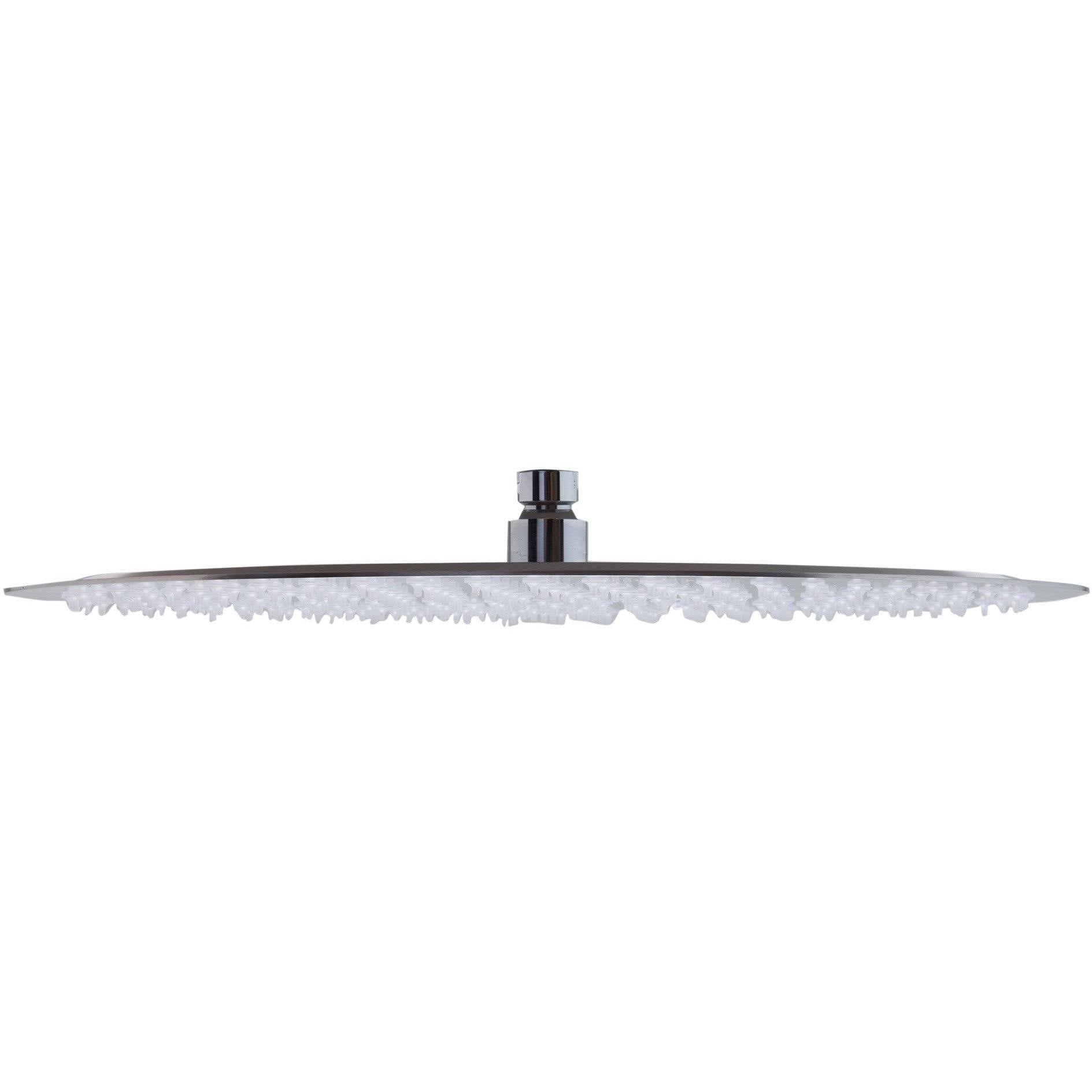 Solid Polished Stainless Steel Round Rain Shower Head H2466