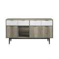 Faux White Marble 2 Drawer Sideboard K87891