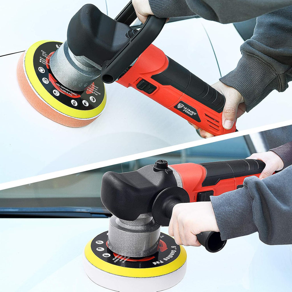 6 Inches Dual Action Random Orbital Polisher Pack of 2 Q59921