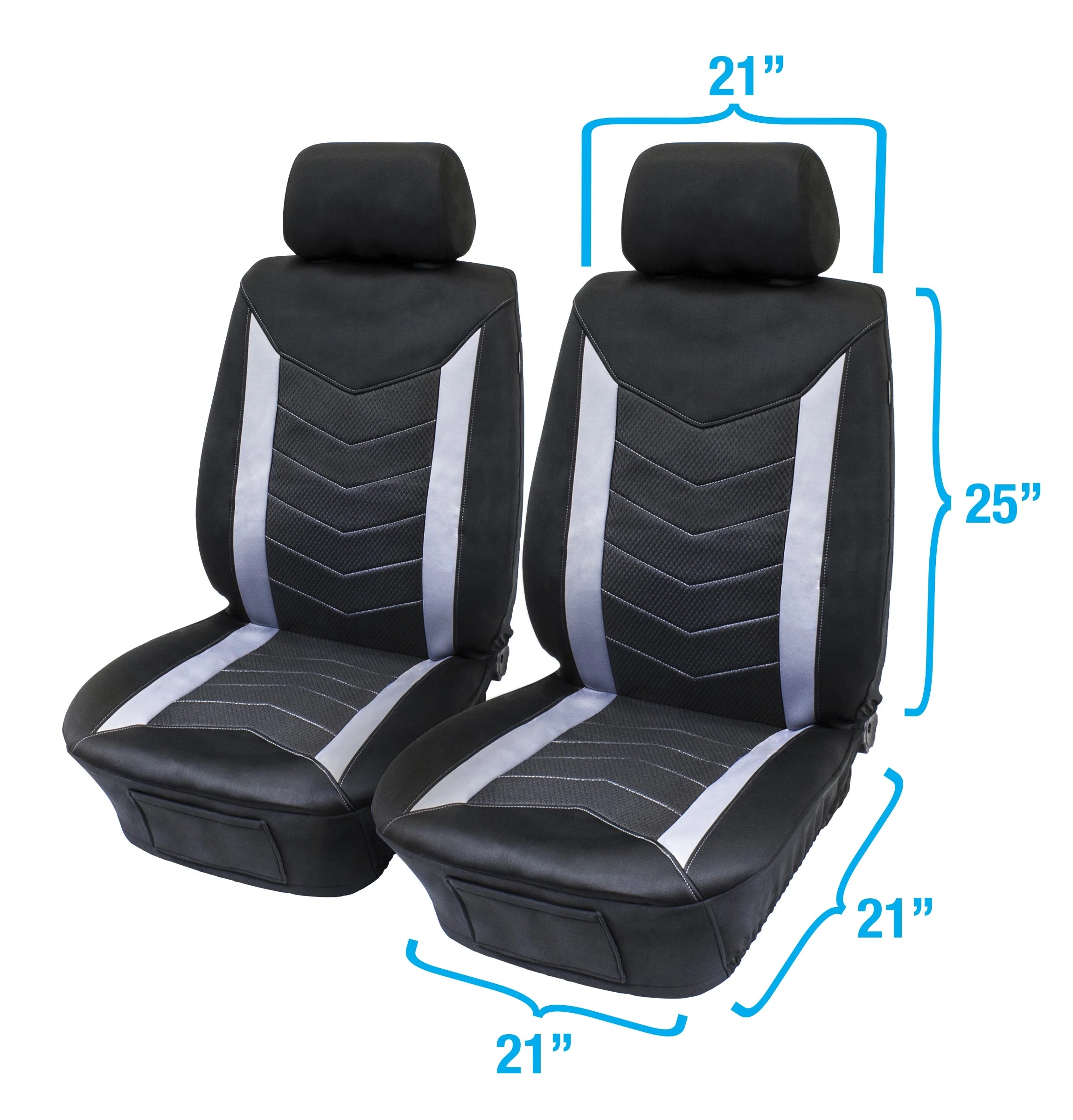 2 Pack Water Repellent Vehicle Seat Covers V6603