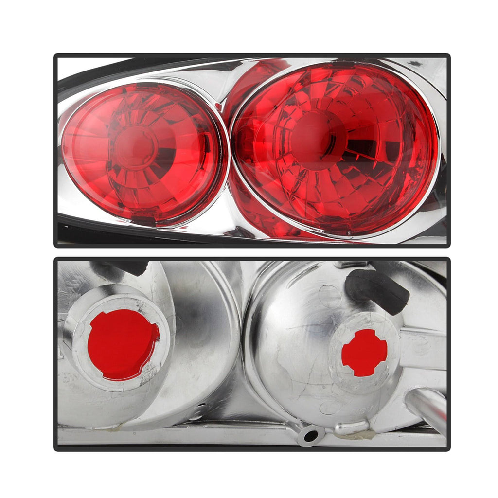 Euro Style Tail Lights Chrome B583586