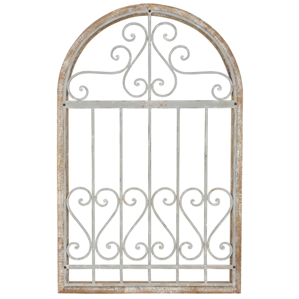 Gray Farmhouse Arch Wall Decor G75143